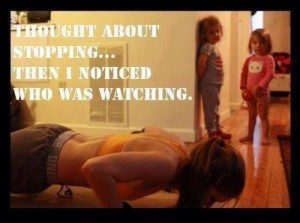 love this picture! Great reminder that you never know who is ...