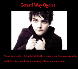 Gerard Way Quotes...