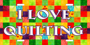 love quilting License Plate, I love quilting License Tag