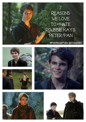 Once Upon A Time : 7 Reasons We Love to Hate Robbie Kay's Peter Pan