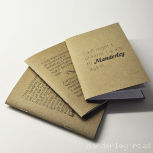 set of 3 journals featuring quotes from 