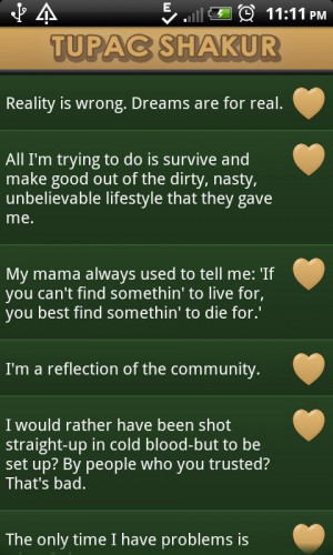tupac shakur quotes says app is a complete collection of all quotes ...