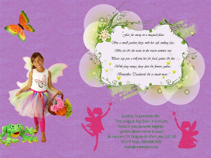 ... magical place Sits a small garden fairy, with her soft, smiling face