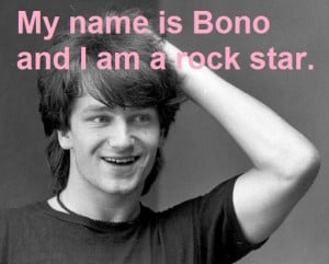 Here’s what Bono thinks of Bono