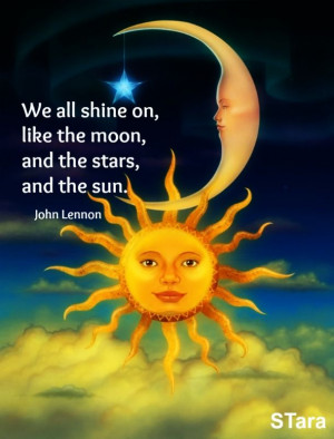 ... the stars, and the sun. ~ John Lennon I really love these graphics