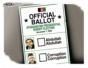 Friday Cartoon Fun: Afghan Election Edition