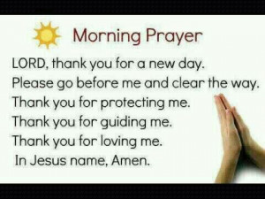 Good Morning Prayer Quotes