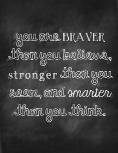 Braver, Stronger, Smarter | Simply Albany ~ Printables More