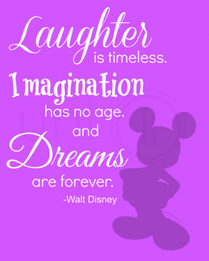 Walt Disney Quote Print, Digital Art, Wall Art, 8x10 Print, INSTANT ...