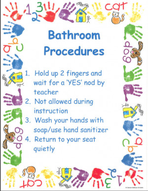 Rules & Sayings Posters/BathroomProcedures.jpg