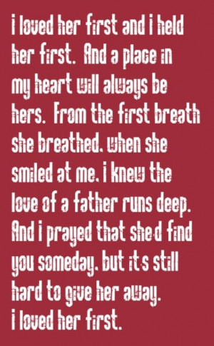 Daughters Quotes For Wedding, Music Quotes, Country Song Quotes For ...