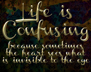 Life is Confusing | Yellow Chocolate...