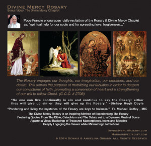 Divine Mercy Rosary DVD-Rosary & Divine Mercy Chaplet