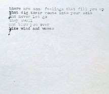 feelings, paper, quote, skin, swell, typing, typography, waves, wind
