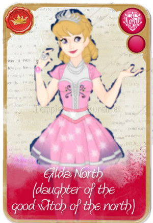 Ever After High Oc Card - Gilda North by KariaHearts56789