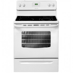 Frigidaire Manual Clean Ceramic Range White