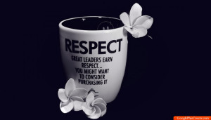 Respect Cup Black Artistic Google Plus Cover Respect Quotes