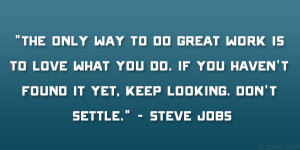 Steve Jobs Quote Making Change