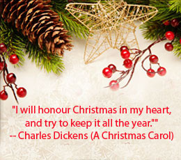 will honour Christmas in my heart..