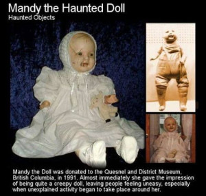 Not much is known about the origins of Mandy except that she was made ...