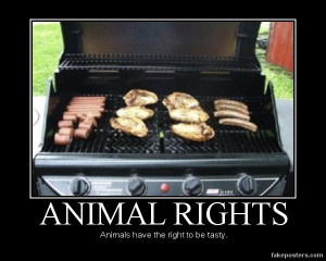 Animal Rights - Demotivational Poster