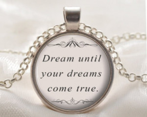 Quote Jewelry - Aerosmith Song Lyri cs Quote Necklace - Dream ...