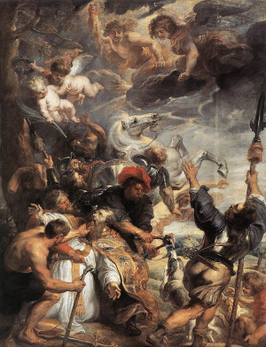 ... Martyrdom of St Livinus -- oil painting Peter Paul Rubens (1577-1640