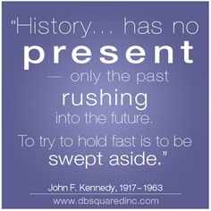 jfk quotes about history More