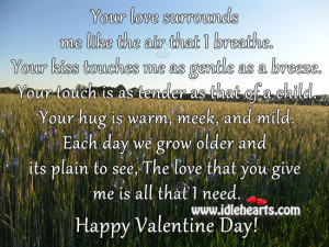 The Love That You Shower on Me is Most Precious Thing in My Life