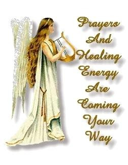 Sending healing prayers..