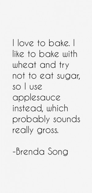 love to bake. I like to bake with wheat and try not to eat sugar, so ...