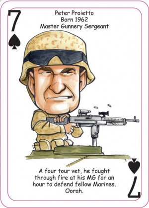Marines Battle Heroes Deck