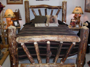 The Trapper Bed Our Latest Design Featuring Log Posts That Resemble