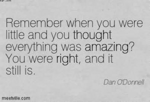 -when-you-were-little-and-you-thought-everything-was-amazing-you-were ...