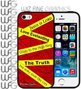 ... is Lord Holy Bible Quotes Christian Red iPhone 4/4s, 5c, 5/5s TPU Case
