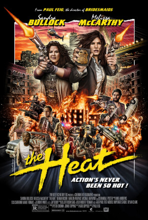 The Heat movie poster Sandra Bullock