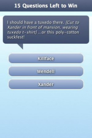 Frisky Dingo Quote Trivia Game