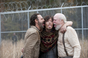 14 Great Behind-The-Scenes Photos From 'The Walking Dead' Season 4