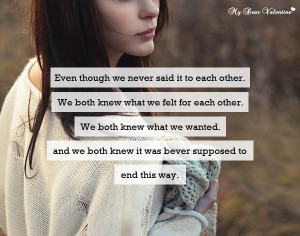 Sad Love Quotes for him