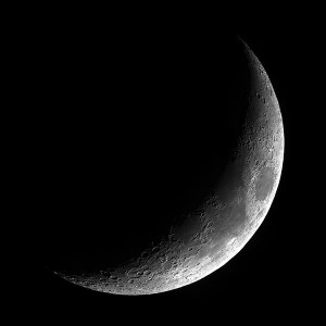 Crescent Moon High Resolution