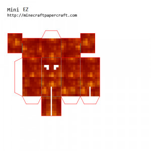 Minecraft Papercraft Mini Notch
