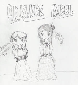 Tessa Gray and Jessamine Lovelace by thechairmansmeow