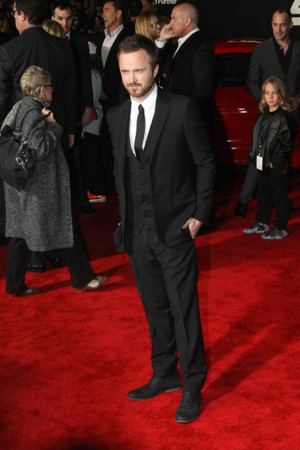 Aaron Paul Need for Speed premiere picture Photo Richard Chavez