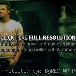 fight club, tyler durden, quotes, sayings, life, quote, wisdom fight ...