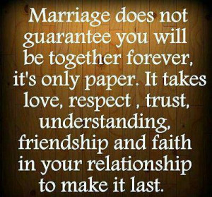 Marriage Love Quotes : Friendship and faith Quotes