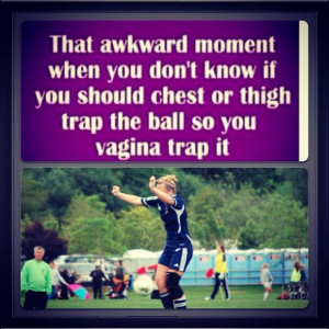 Soccer girl problems...