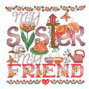 My Sister - Cross Stitch Pattern think i will just email this to my ...