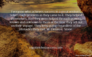 Succeed - We achieve success not just by the the internal powers that ...