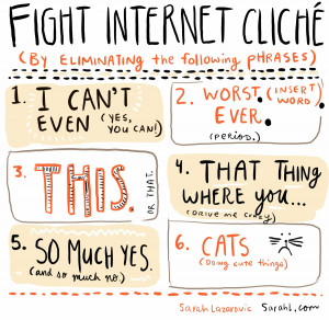 Fight Internet cliches