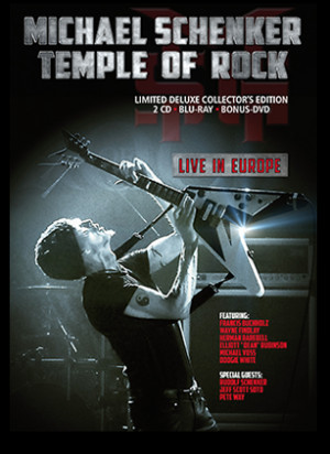 MICHAEL SCHENKER Announces “Temple Of Rock:Live In Europe” Package ...